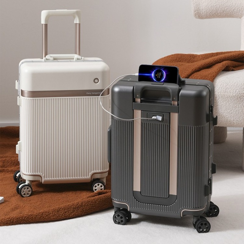 20/22/24/26 Travel Suitcase Tr - огляд і ціна Aluminum Frame Carry On Luggage