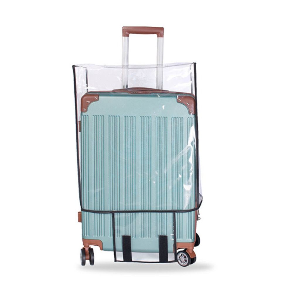 PVC Transparent Luggage Cover  - огляд і ціна Luggage Protective Cover Transparent