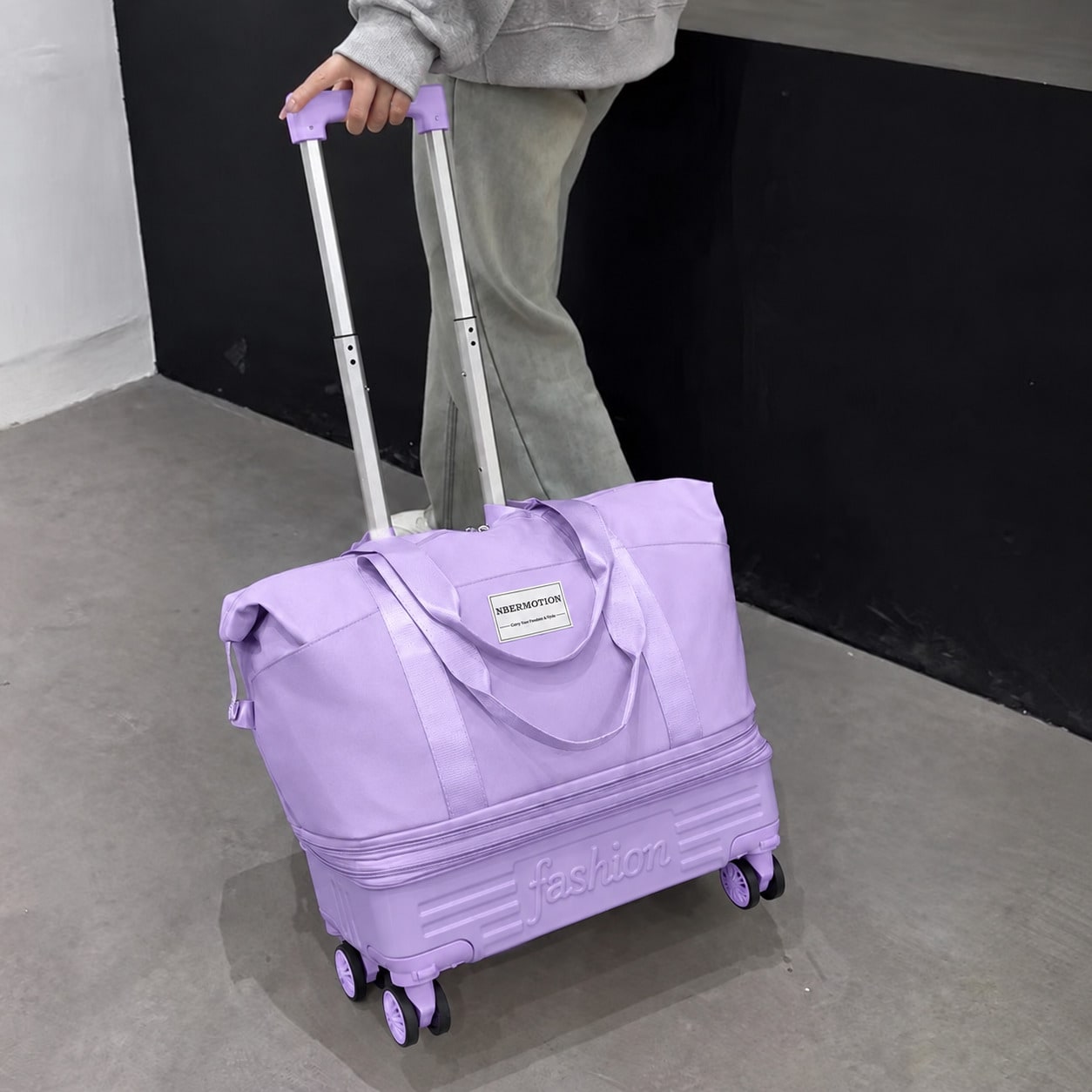 Expandable Rolling Travel Duff - огляд і ціна Foldable Rolling Luggage Bag
