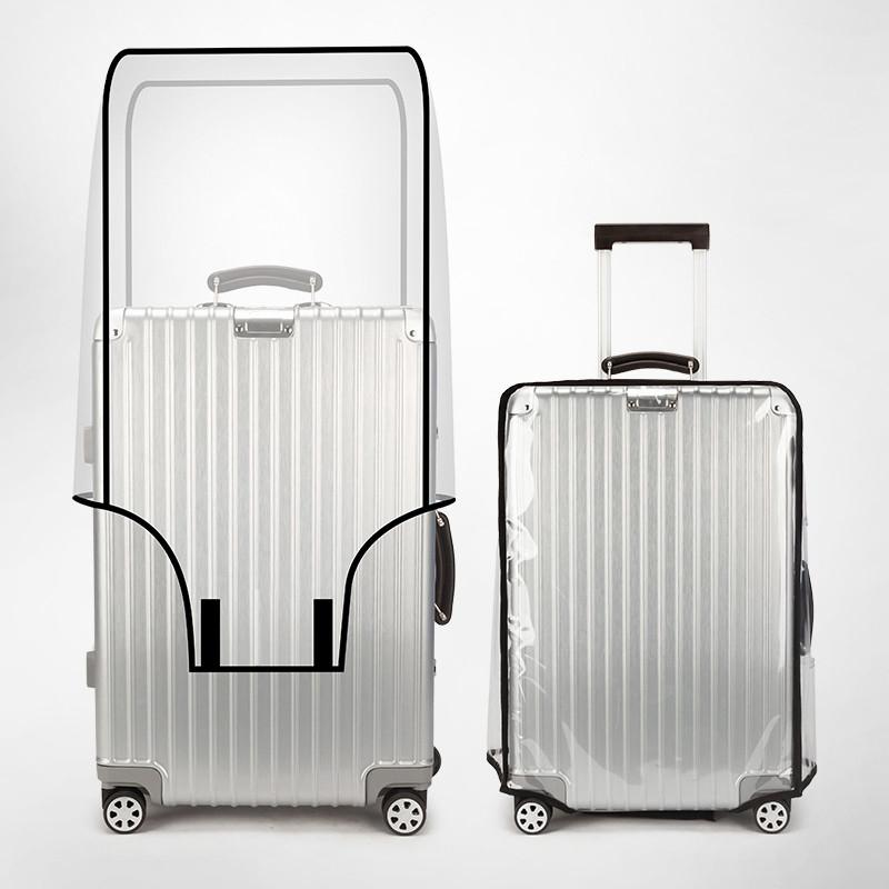 Waterproof Transparent Luggage - огляд і ціна Luggage Protective Cover Transparent