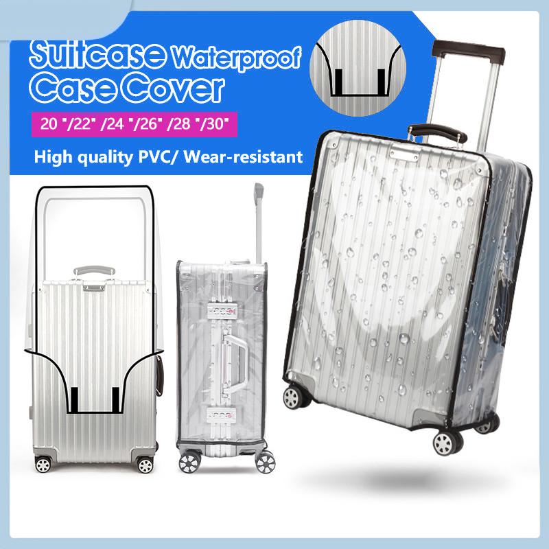 Waterproof Transparent Luggage - огляд і ціна Luggage Protective Cover Transparent