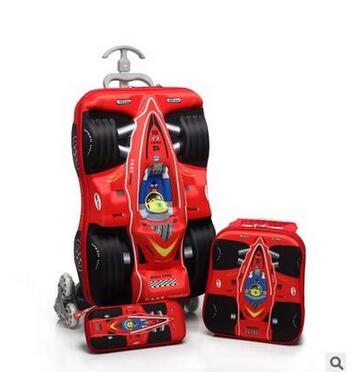 3D Boys Car trolley suitcase C - огляд і ціна Foldable Rolling Luggage Bag